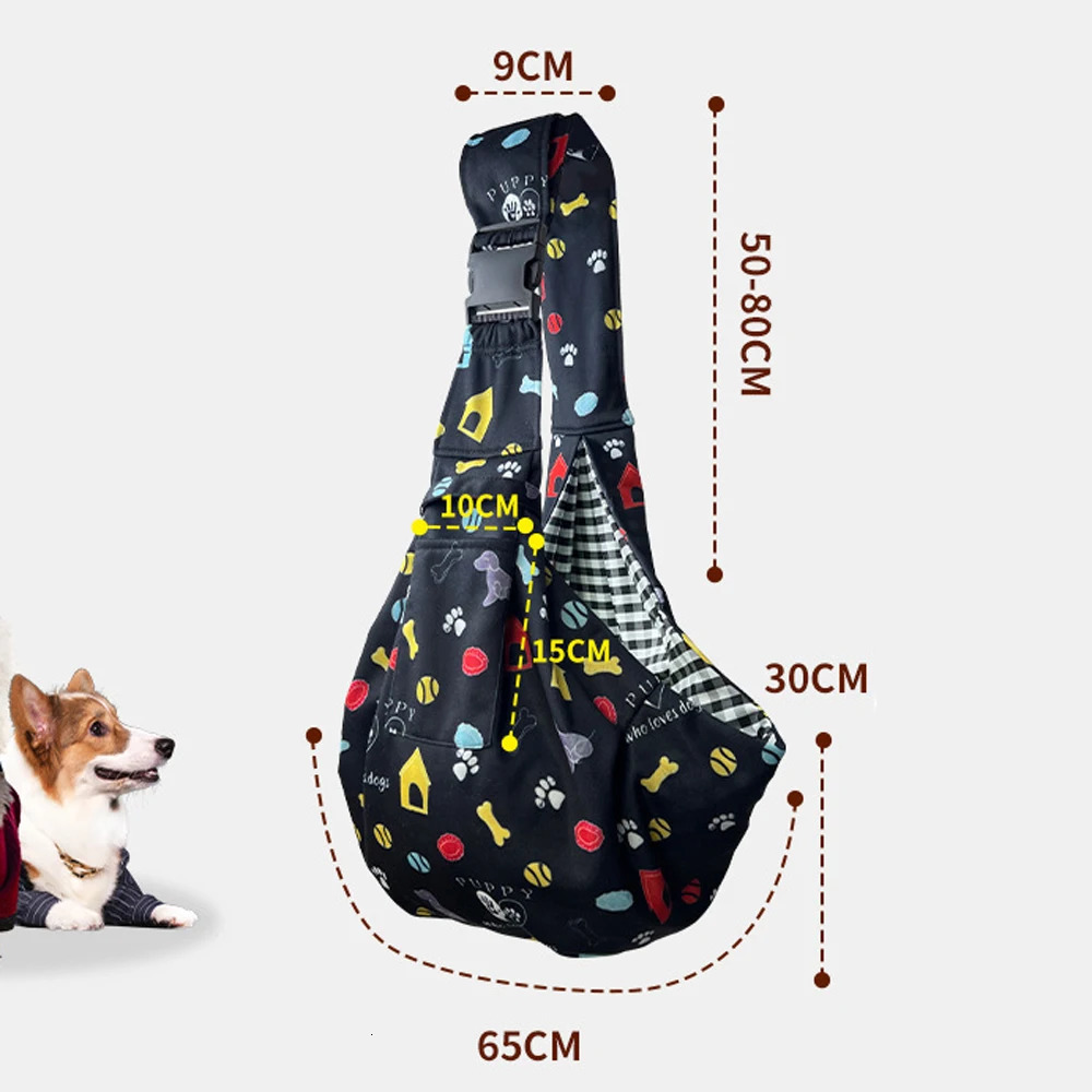 Printing Small Dog Cat Bag Pet Puppy Kitten Travel Bags 250617