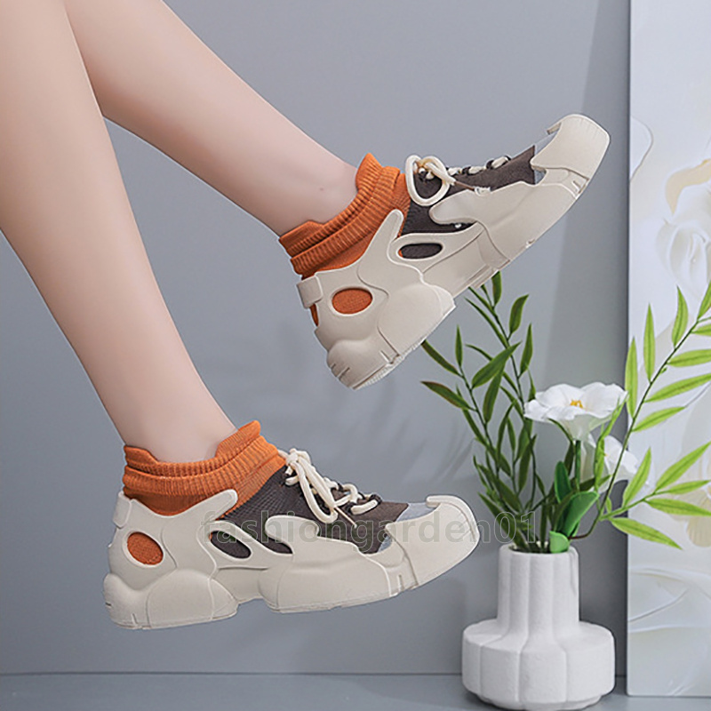 designer shoes sneakers womens trainers fashion versatile spring and autumn mesh breathable thick sole non-slip women shoes casual sneaker