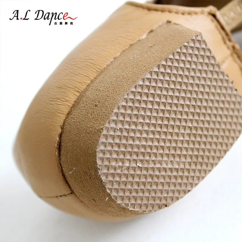 1pair/lot Genuine Leather Jazz Dance Shoes Women Ballet Dancing Shoe soft dancing shoes 250613
