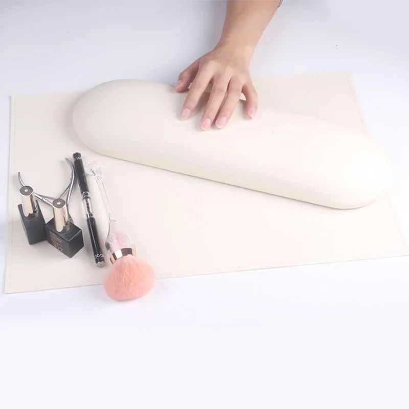 1pc 6 Colors High Quality Leather Hand Pillow Rest Manicure Table Hand Cushion Pillow Holder Set Arm Rests Nail Art Tool 250612