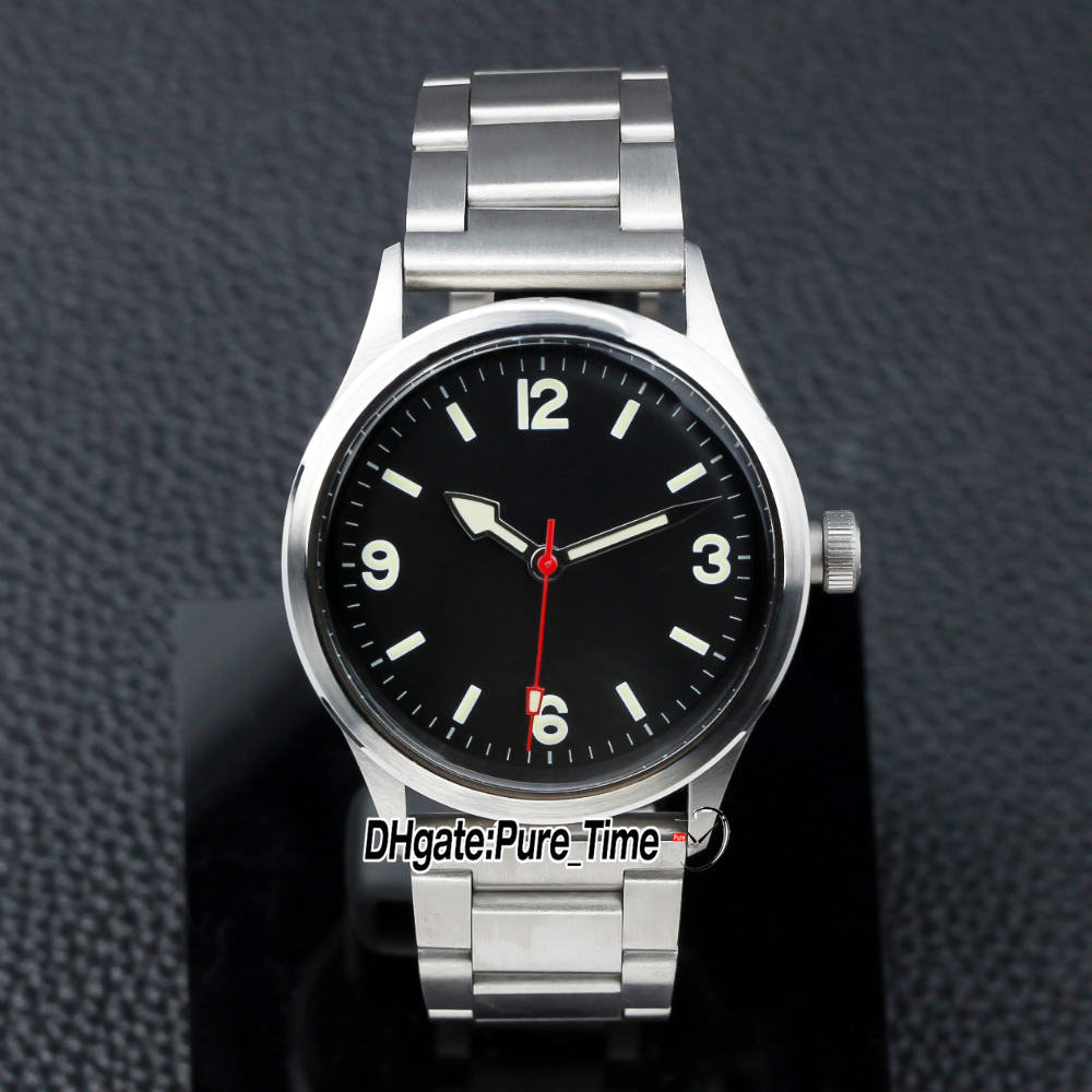 Special Prices 41mm Ranger M79910-0001 Automatic Mens Watch Black Dial M79910 Stainless Steel Bracelet Gents New Watches PureTime Z04