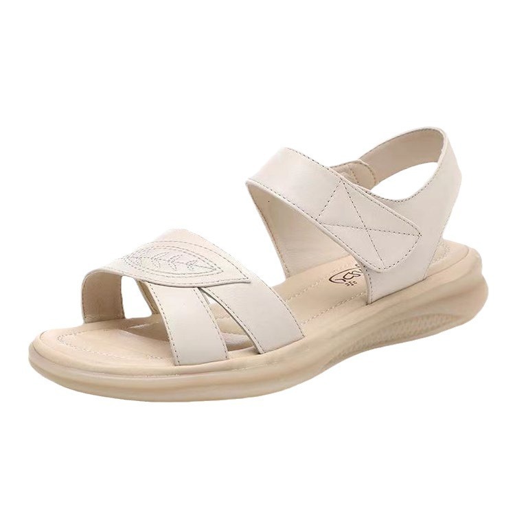 Summer sandals, flat shoes, fashionable multifunctional beach women's sandals, designer sandals, anti slip hollow women's slippers