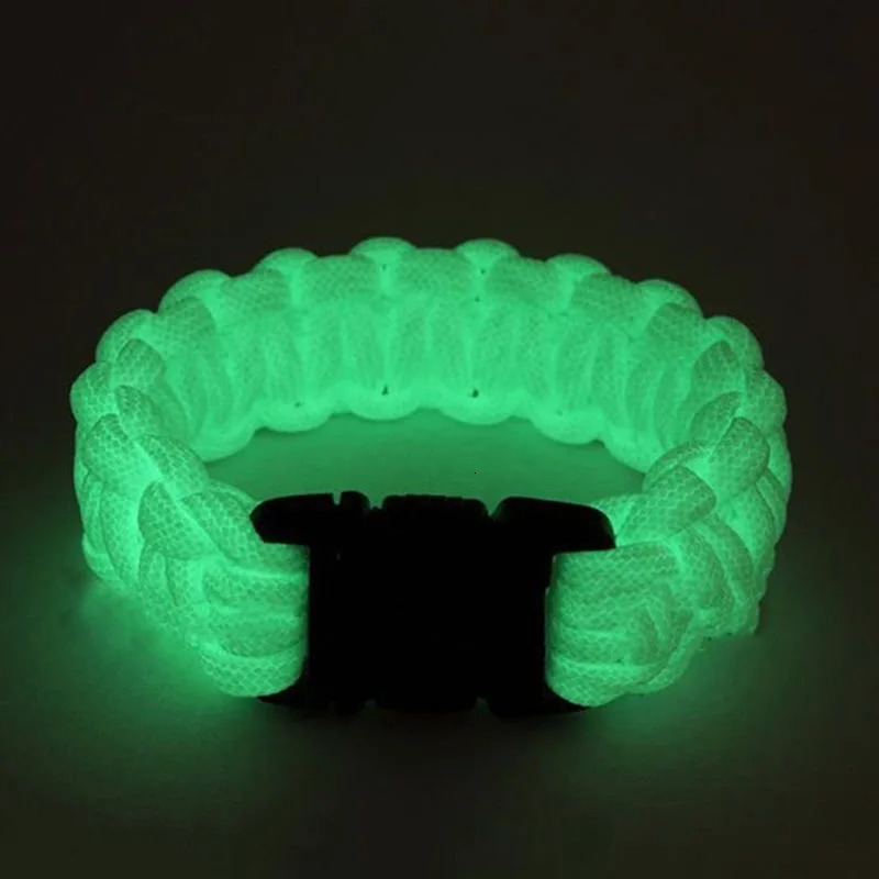 9Core Luminous Paracord Rope 550lb 4mm Nylon Tactical Survival Parachute Glow Dark Outdoor Lanyard Camping Tent Cord 250611