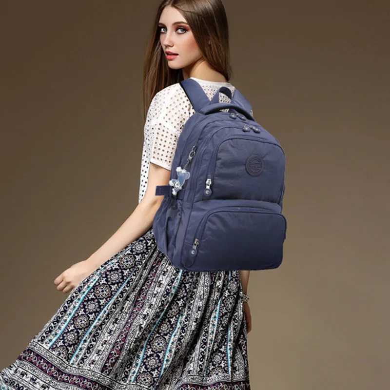 TEGAOTE Mens Backpack Travel Bag Nylon Waterproof Womens Backpack School Bags for Teenagers Z250617