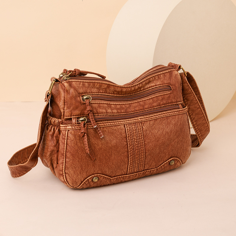 Free Shipping 2025 New Designer Bag Fashion High Quality Shopping Bag Large Capacity Multi Functional Soft Leather Women's Shoulder Handbag