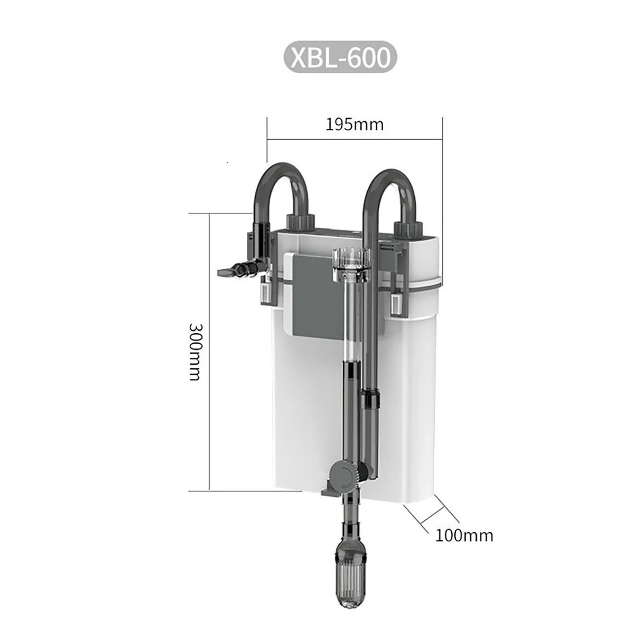 220V 7W Fish Tank Filter 50HZ XBL Series Aquarium Wall Mounted Filter Barrel External Fish Tank Small Silent Hang on Filter 250613