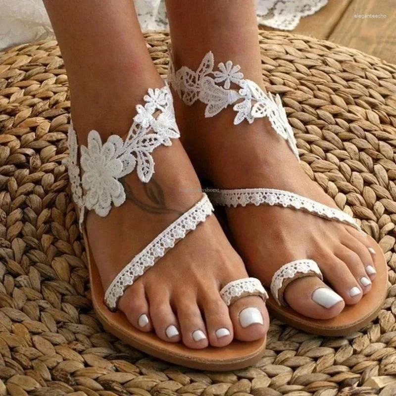 2025 S Fashion Designer Sandals Women Shoes Summer S Design Bowknot Casual Slip On Female Flats Outdoor Beach