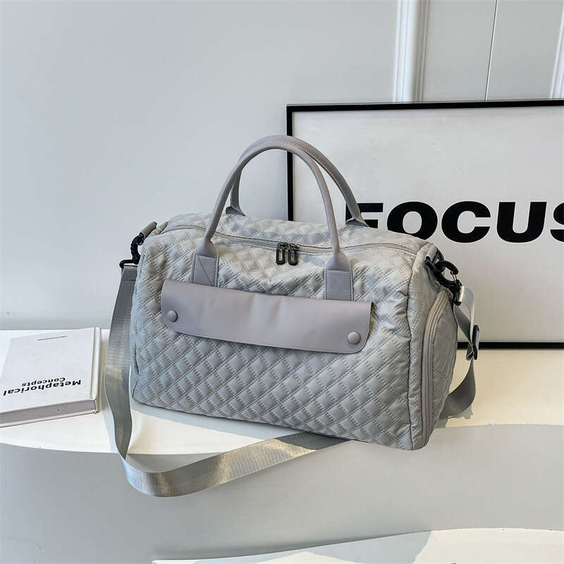Cross-Border Quilted duffle bag Designers Duffel Bags luggage Travelling Bag Oxford Cloth Yoga Fitness Bag For Women Business Travel Handbag High-End 
