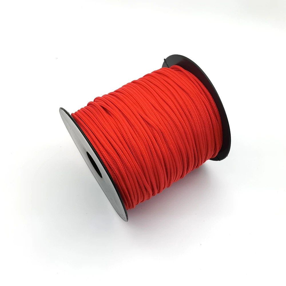 100M One Stand Cores Paracord Rope 2mm Outdoor Polyester Parachute Cord Camping Survival Umbrella Tent Bundlee 250611