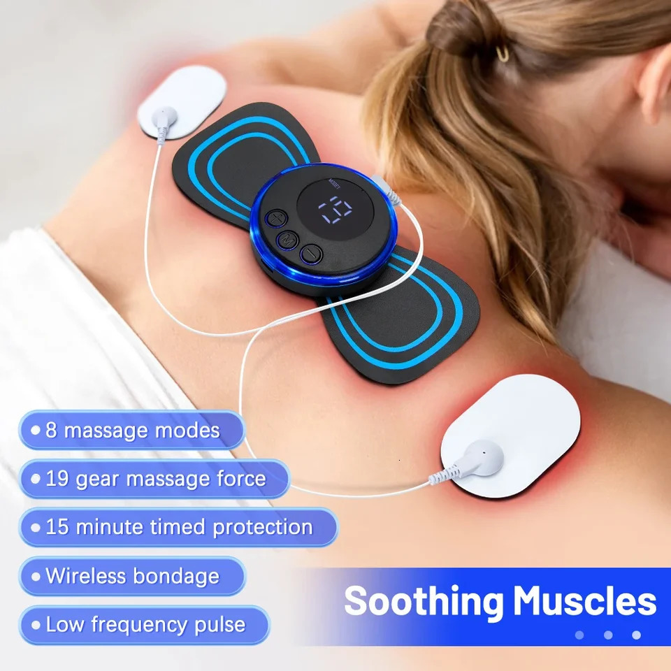 Rechargeable Neck MassagerGel Pads for EMS MassagerThis Link Sells Spare PartsGel And Complete Massager 250610
