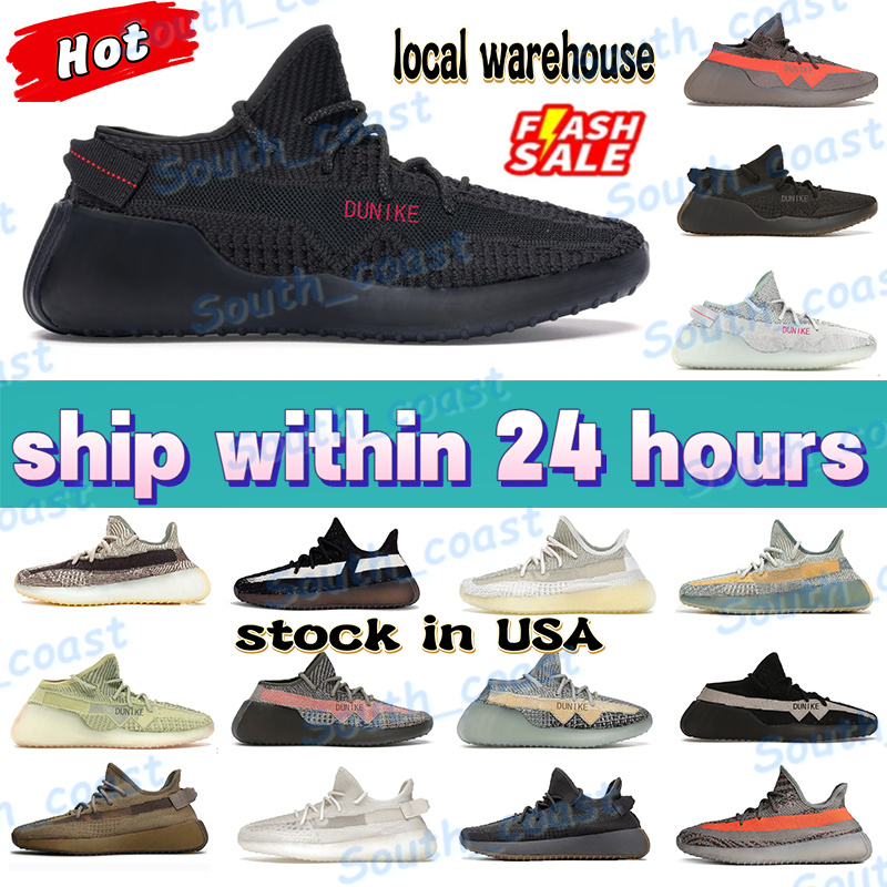 Breathable Designer Outdoor Sneakers for Men women shoes Big Size EU48 Classic Flats Shoe local warehouse stock in USA mens womens Trainers casual flat Sport shoe