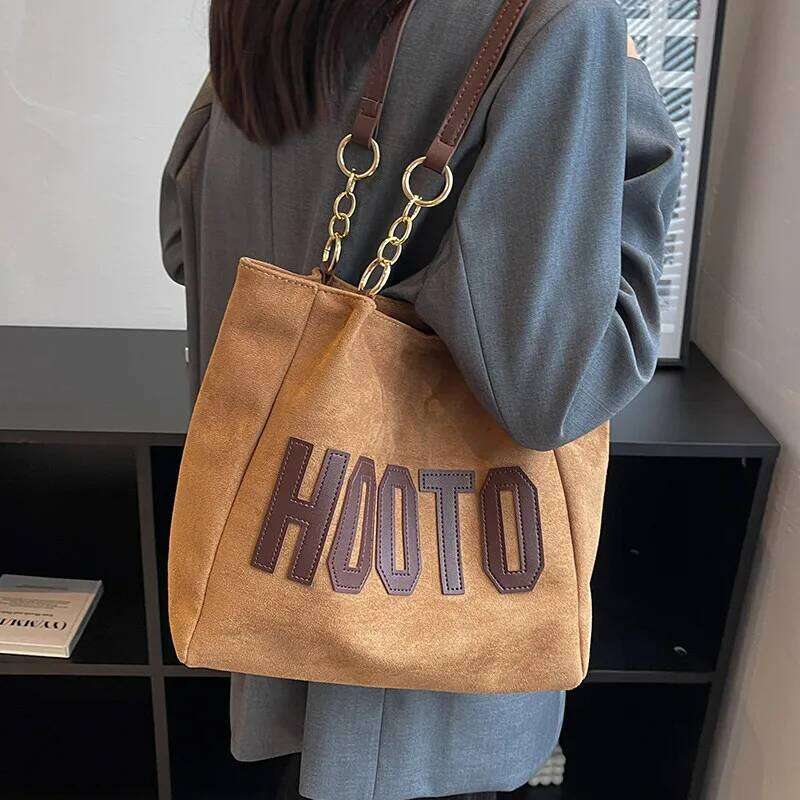 Matte Leather Women Handbag Large Capacity Brand Design Chain Ladies Shoulder Bags 2024 New Winter Female Big Totes Bols