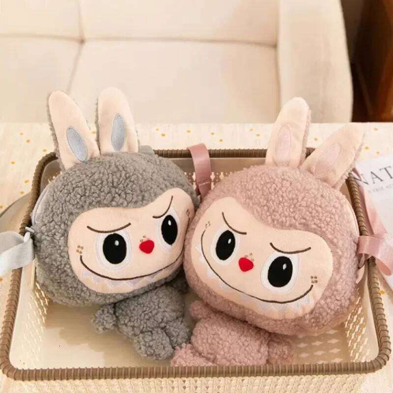 Designer Bag Cm Labubu Shoulder Cartoon Cute Doll Backpack Toy Play Crossbody Pouch Monster Outdoor Travel Bag Christmas Gift
