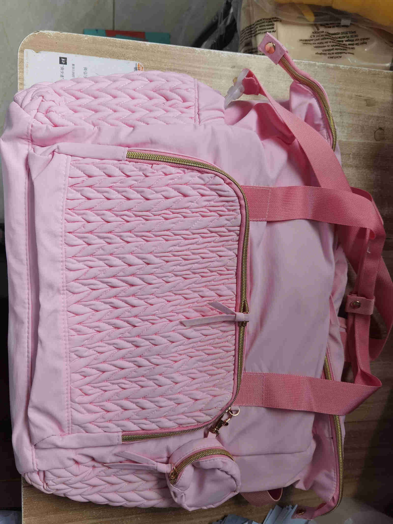 Diaper Bags Mommy Diaper Bag Baby Stroller Organizer Backpack Large Capacity Outdoor Travel Maternity Bag with Insulated Pocket Changing Pad Y250227H4