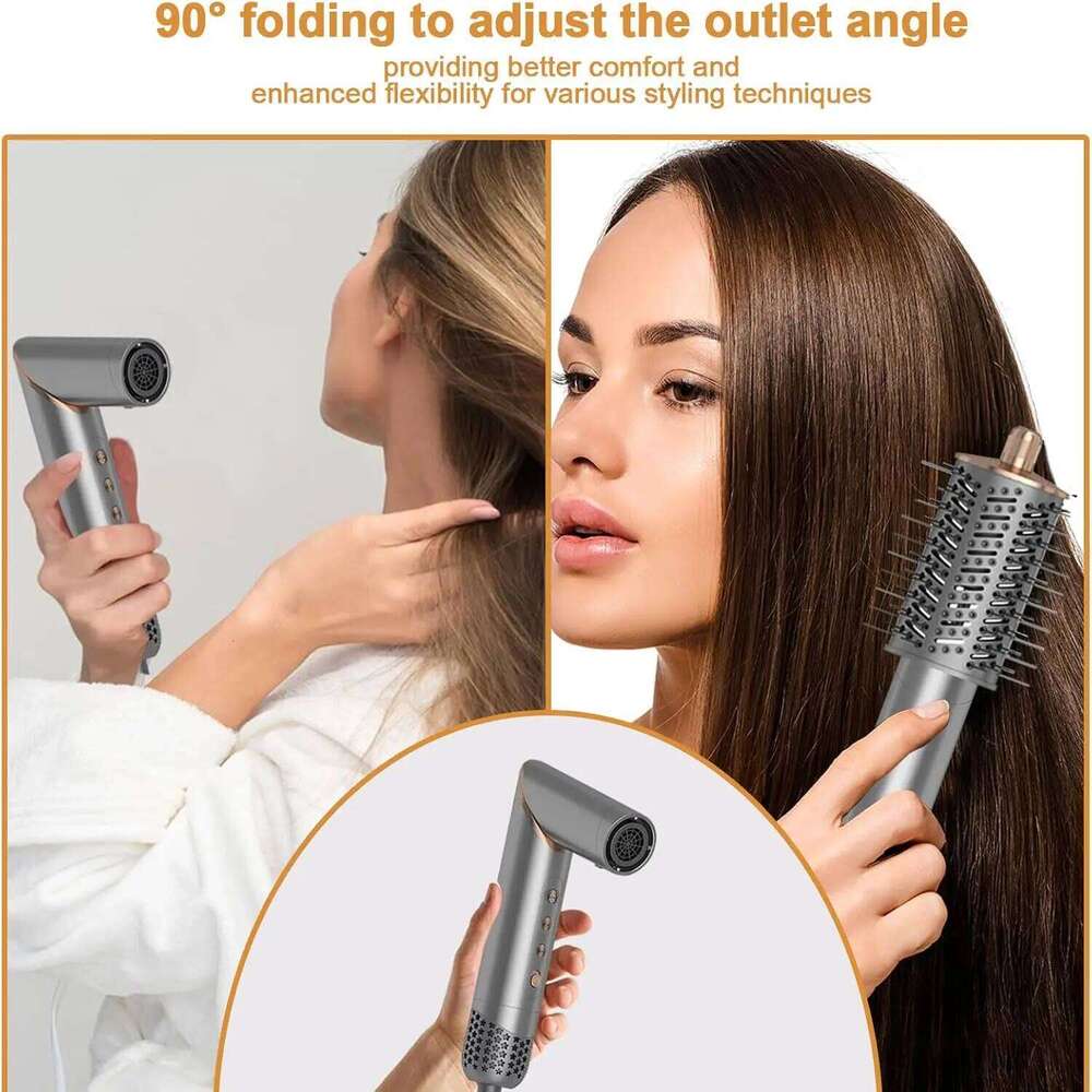 8 in 1 Handle Foldable Portable Multifunctional Home Dryer Folding Styling Comb Multi Styler Hair Care