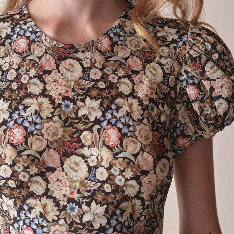 Women Dress Designer Dress Womens Designer Clothing 495 Summer New 2025 Rayon Print Round Neck Short Sleeve Asymmetrical Slim Fit Long Dress French St