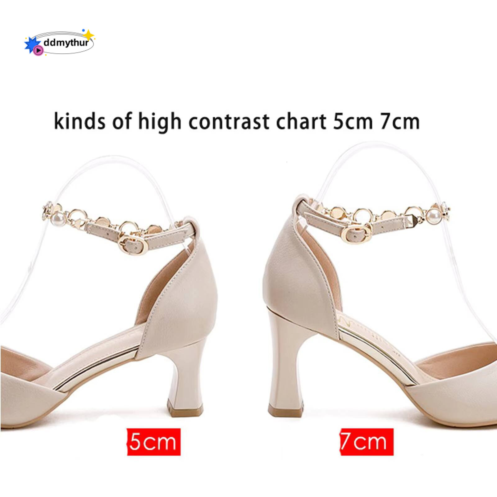 Leather Sandals for Women Flat 5cm Women's European And Fashion Seasonal High Heels Wedding Shoes Pointed Thin Men Slippers ddmythur