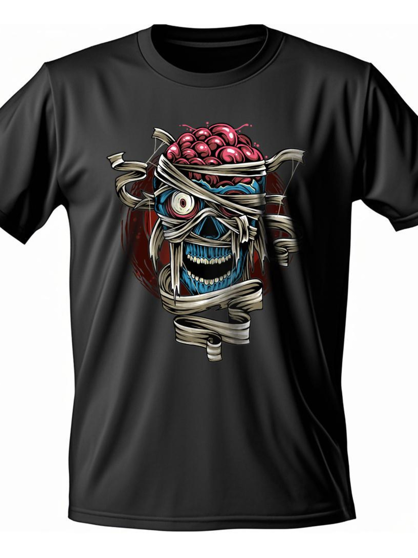 Dongdumaoyi S-3Xl T Shirts Cotton 180G Text Graphics Short Sleeve Round Collar Adult White Black Men Halloween 21e2
