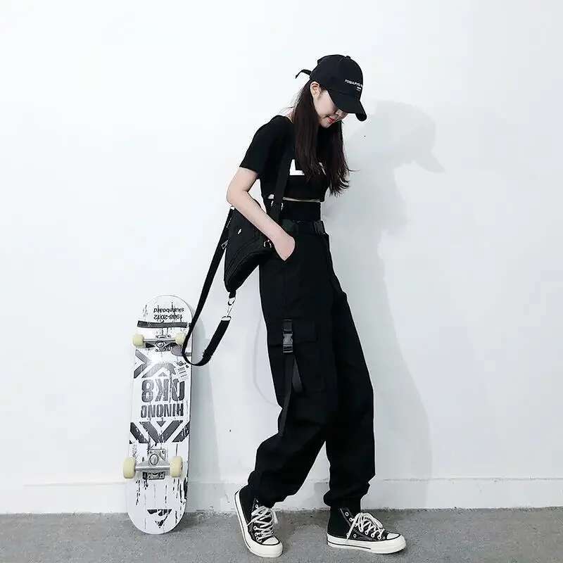 Pencil Female Trousers Harajuku Y2k Streetwear Womens Pants Vintage Comfortable Stretch Autumn Outfits High Quality Elastic Xxl