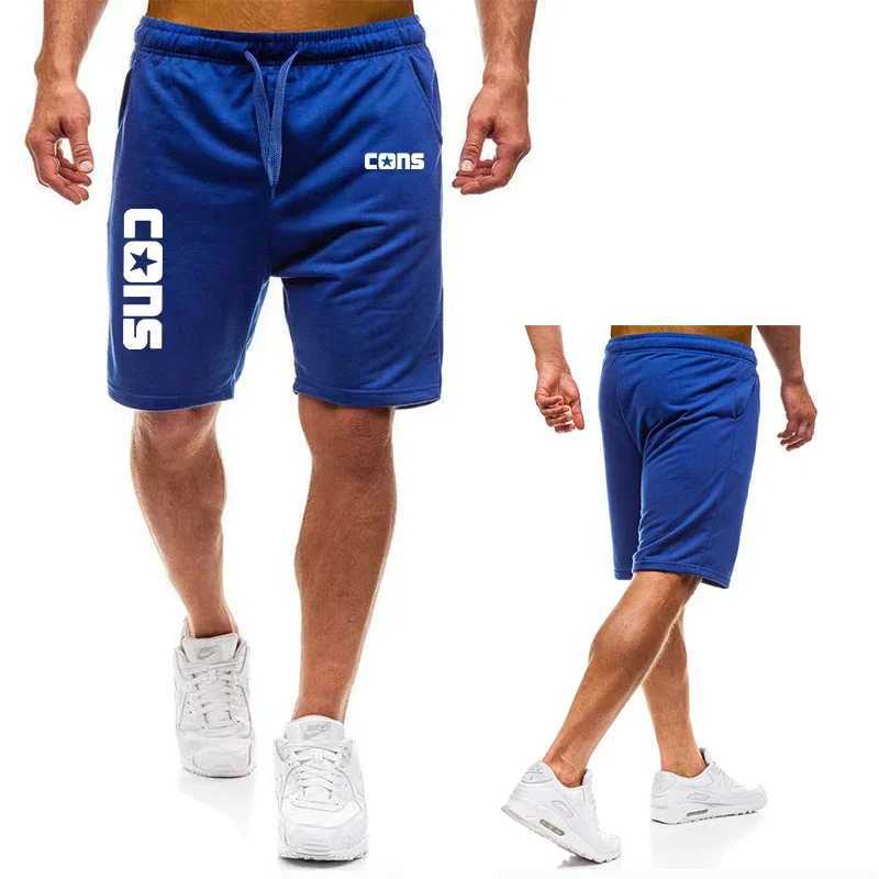 Mens running shorts summer jogging training shorts shoelaces with pockets COSN printed casual shorts slim fit Z250617