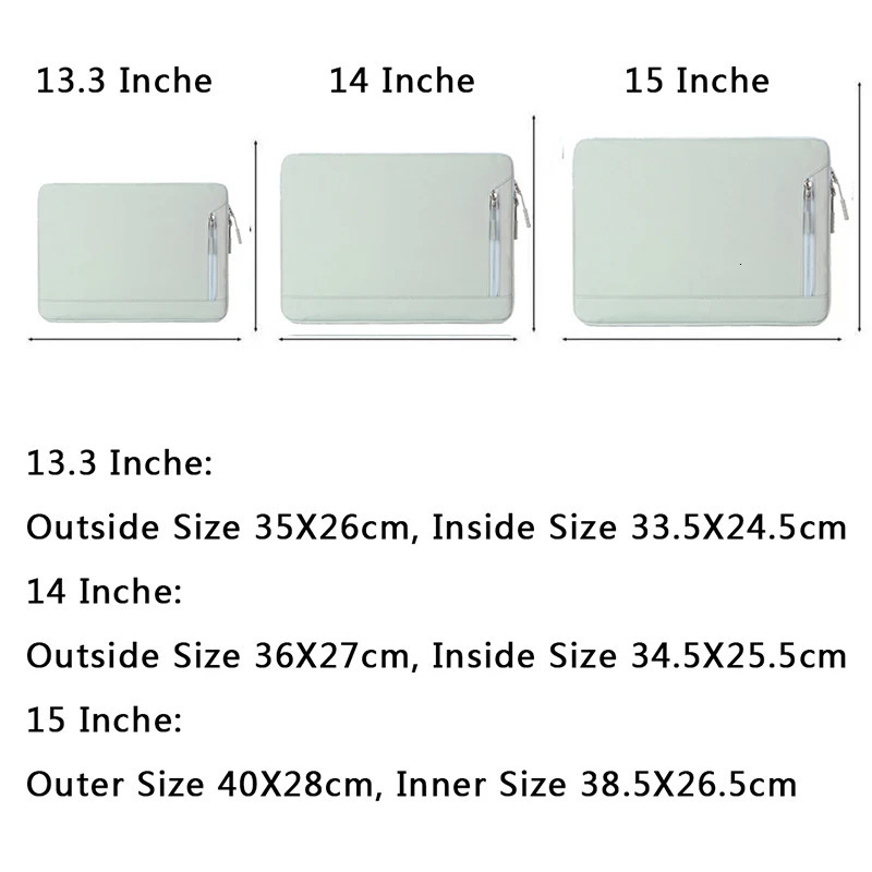 Portable Laptop Bag 13.3 14.6 15.6 Inch for Pro Mac Book M1 Laptop Case Notebook Accessories Laptop Sleeve 250605