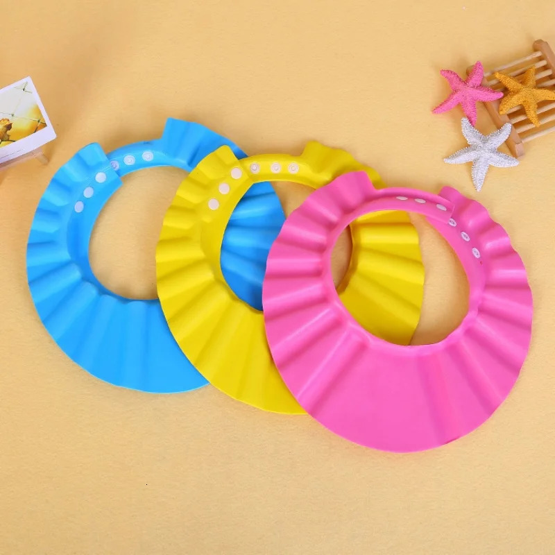 Baby Hair Washing Magic Tool Kidss Water-Blocking Cap Baby Hair Washing Waterproof Ear Protection Kidss Bath Shower 250617
