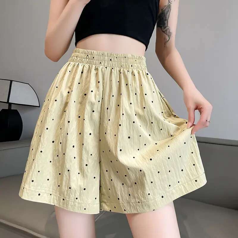 Woman Short Pants Baggy Shorts for Women High Waist Loose Wide Elastic Y2k Harajuku Kpop Aesthetic Wholesale Summer XL Designer
