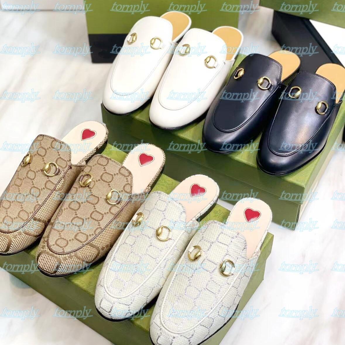 Designer Slippers Mules clogs Designer Women Man Loafers Slides Fur Flats Moccasins Metal Chain Casual Shoe Lace Velvet Slipper Leather Dress Shoes