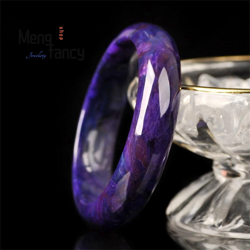 Natural Jadeite Bracelet Charms Fashion Retro Jade Bangle Fine Jewelry Temperament Elegant Women Sexy Girls Holiday Gifts 250616