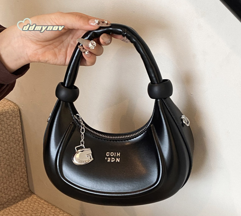 Handheld Underarm for Women 2025 New Style High-end Niche Versatile Single Shoulder Crossbody Crescent Bag ddmynov ddmynov