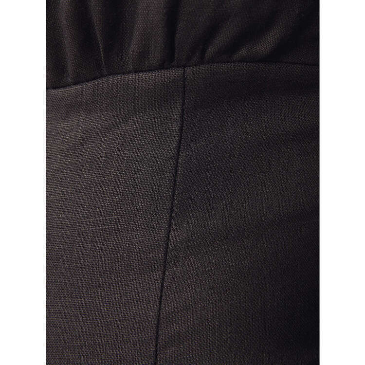 Whitedress Wedding Guest Dress for Women Dress Designer NR155 Linen Blouse Women Summer Black Square Neck Slim Fit Short Long Sleeve Womens Clothing
