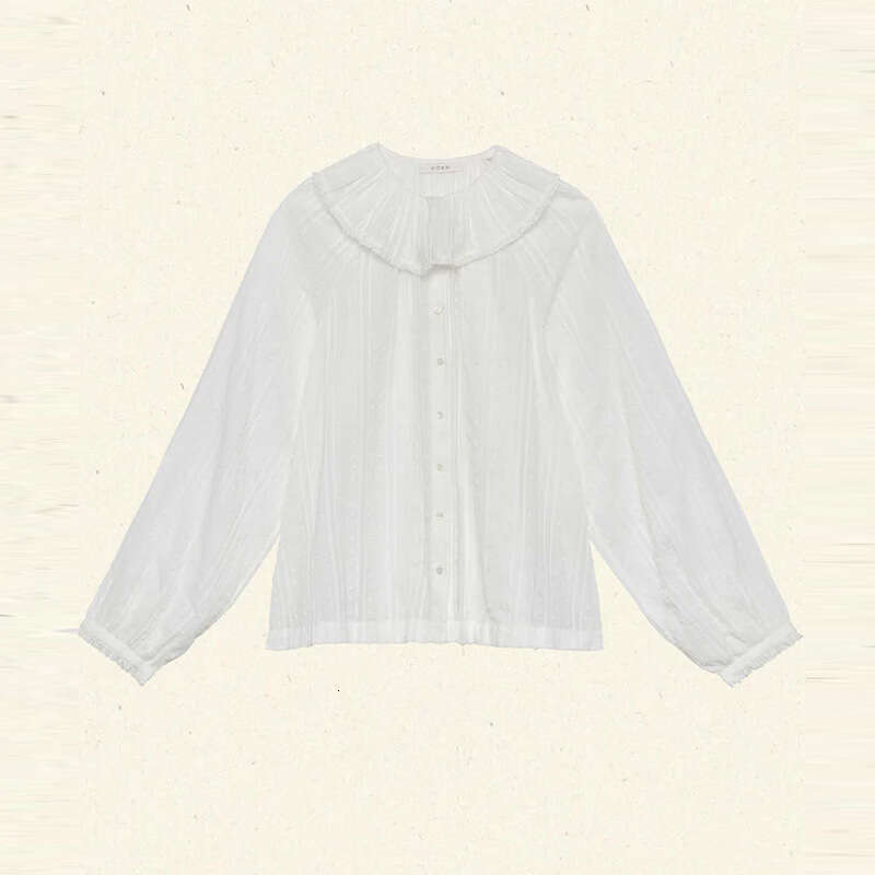 Dresses for Woman Elegant Robe Black Dress Summer Dress 899 Spring Summer New 2025 White Turn-down Doll Collar Pure Cotton Loose Shirt French Elegant 