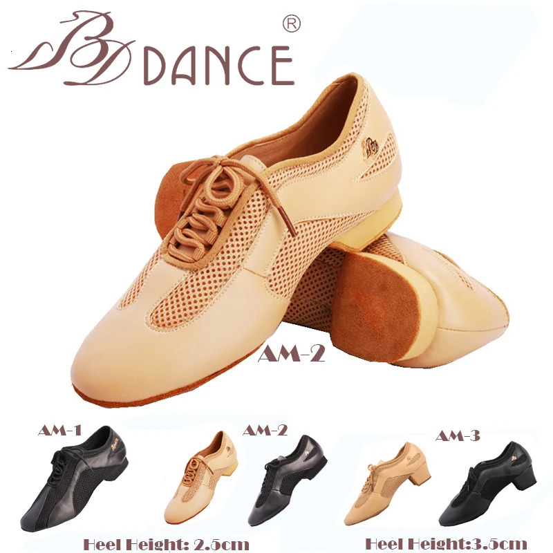 BD dance shoes am 1 am 2 am 3 ballroom dance Shoes for men and women Latin Dance shoes two point sole teachers trainning shoes 250613