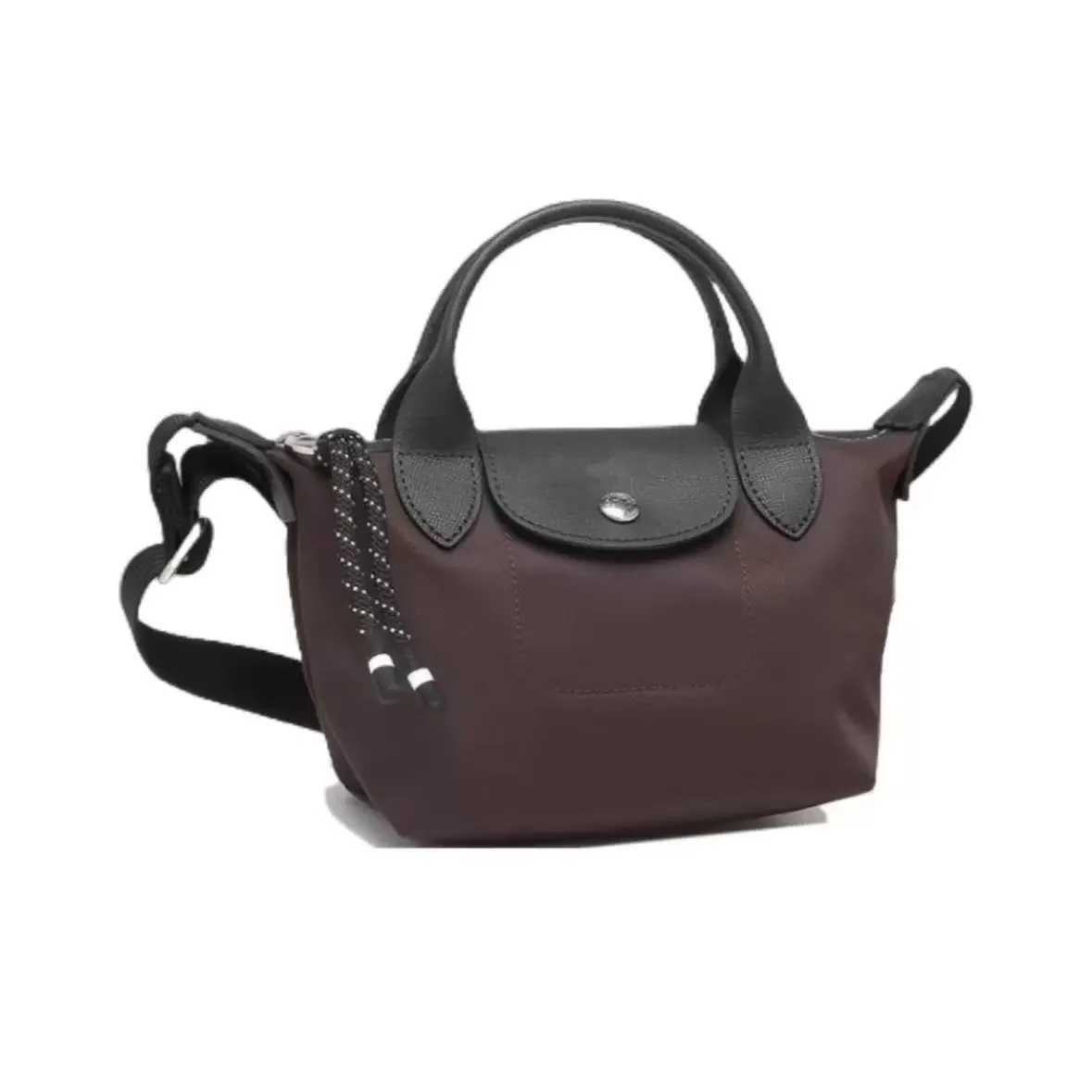 Cross-border Simple Energy and Environmental Protection Series Light and Versatile Nylon Leather Dumpling Bag Crossbody W250617
