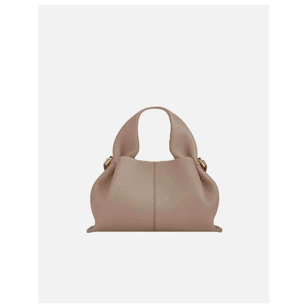 Cloud Genuine Leather Light French Niche Style Dumpling Fashionretroclassy Satchel Women's Bag