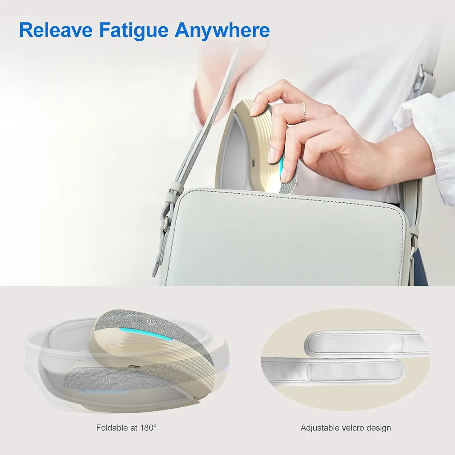 Portable Electric Head Massager with Heat Bluetooth 5 Modes for Deep Relaxation Stress Relief and Better Sleep 250605