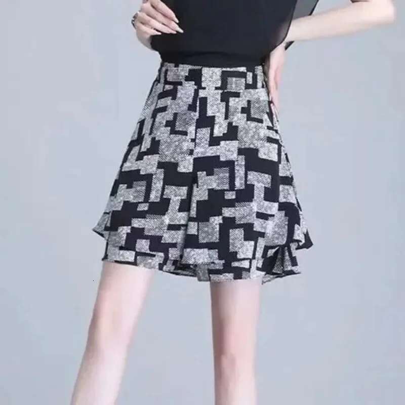 High Waist Womens Shorts Skirt Pants Female Short Culotte Pocket Summer Flowy New In Wholesale Outdoor Comfy Elasticty XL Cheap