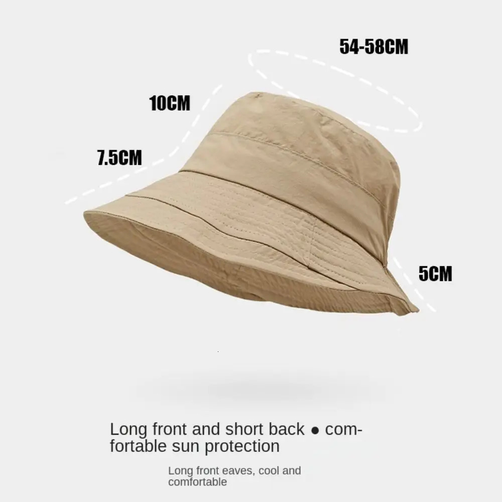 Casual Japanese Style Fisherman Hat Sun-Proof UV Protection Sun Hats Quick-Drying Camping Alpine Cap Summer 250616