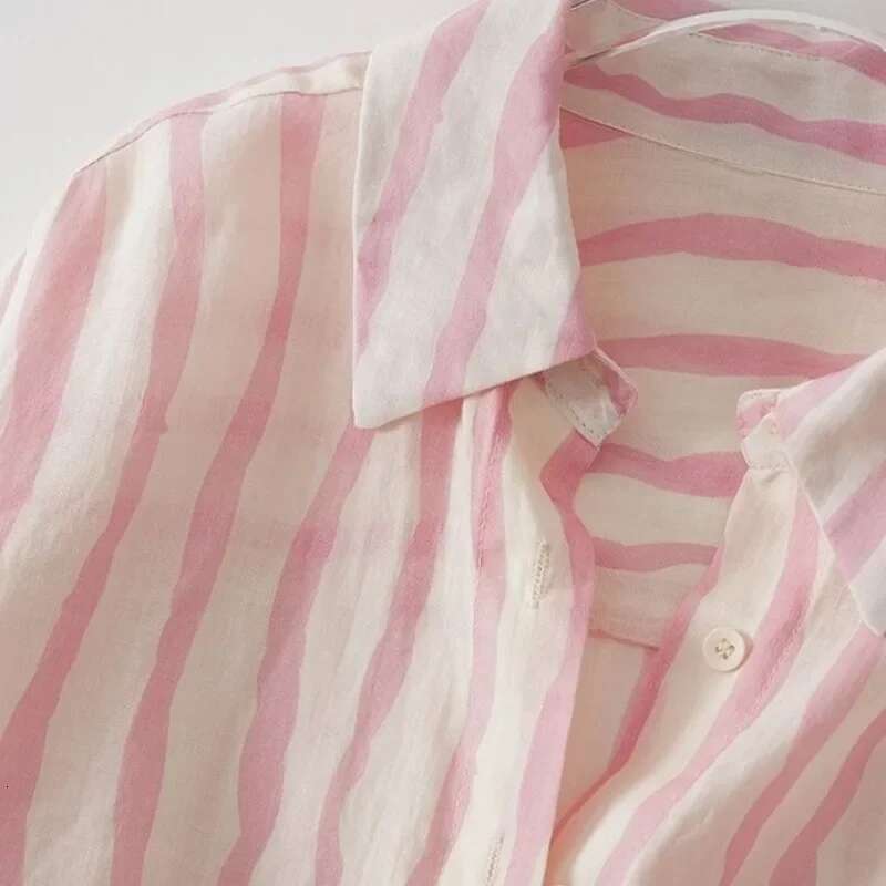 Full Long Sleeve Woman Top Cotton Summer Shirts Blouses for Women Pretty Simple Cheap Stylish Novelty 2025 M Cute and Elegant