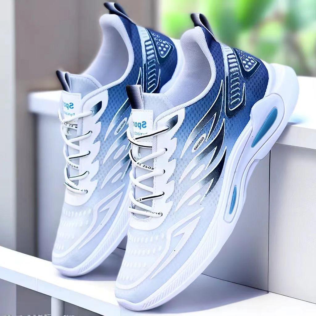 designer mens shoes trainers running shoes sneakers breathable fashion feather mesh soft non-slip wearproof comfortable men shoes free shipping