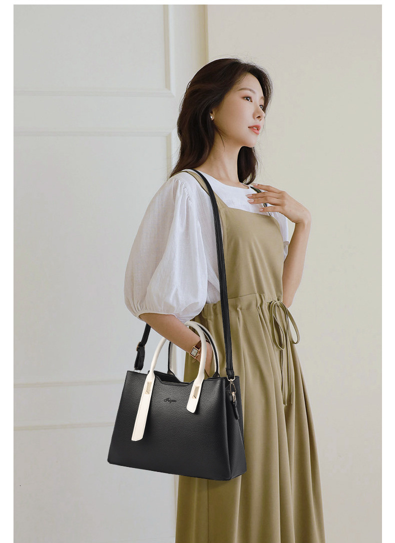 Free Shipping 2025 New Designer Bag Simple Multi-layer Large Capacity Women's Handbag Fashionable High-quality Shopping Bag