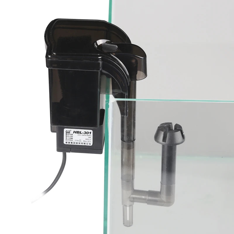 SunSun HBL Series Skimmer Hang On Up Waterfall Filter Water Pumps Hanging External Pump For 15-120L Aquarium Fish Turtle Tank 250624