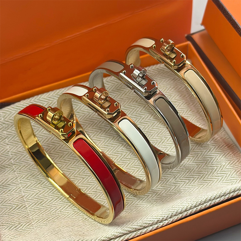 2025 New Kelly Bracelet Brand Classic Leather H Bracelet Designer Fashionable Unisex Stainless Steel Bracelet for Women&Men