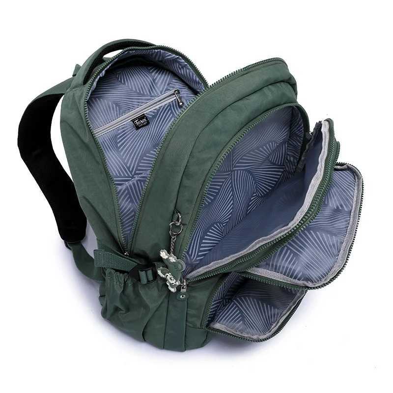 TEGAOTE Mens Backpack Travel Bag Nylon Waterproof Womens Backpack School Bags for Teenagers Z250617