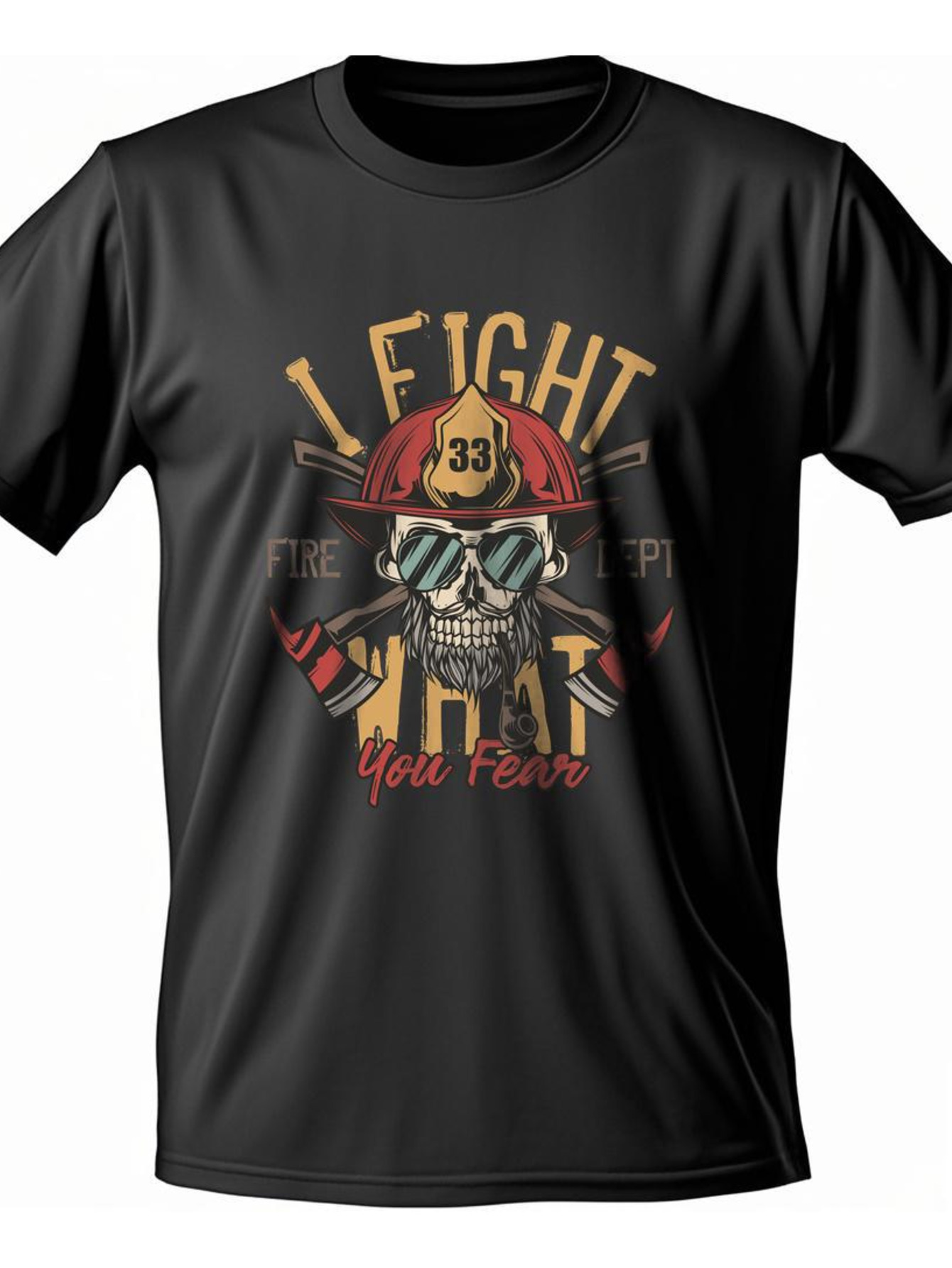 Dongdumaoyi S-3Xl 180G Short Sleeve Black Men T Shirts Round Collar Text White Adult Cotton Skull a1e6