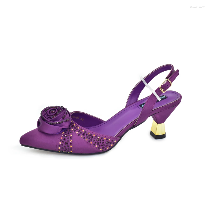 Dress Shoes Design Shoe And Bag Set For Party In Women Nigerian African Bags Wedding Luxury Elegant Pumps