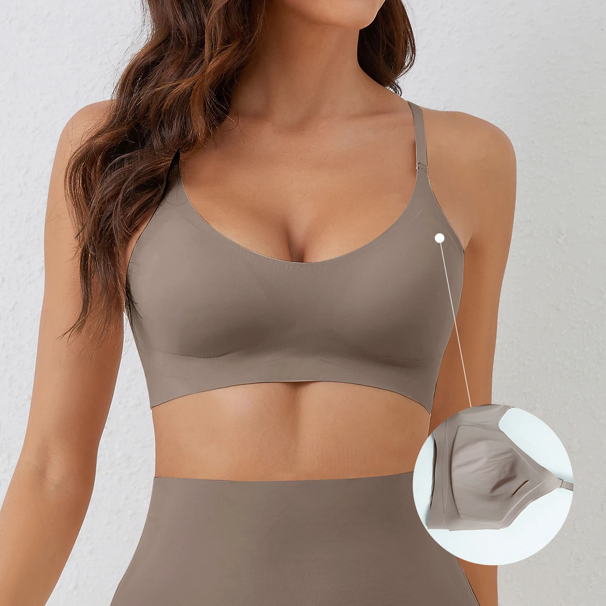 Soft Support Seamless Underwear Comfortable Gathering No Steel Ring Collection Light Thin Breathable Bra Style 250617