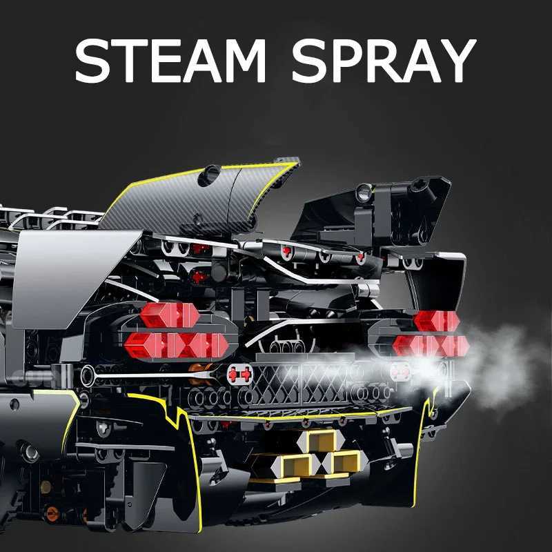 Technical Series One Off Concept Sports Car Building Block Ci Mechanical Speed Racing Vehicle Model Bricks Toys For Kid MOC XJ260617
