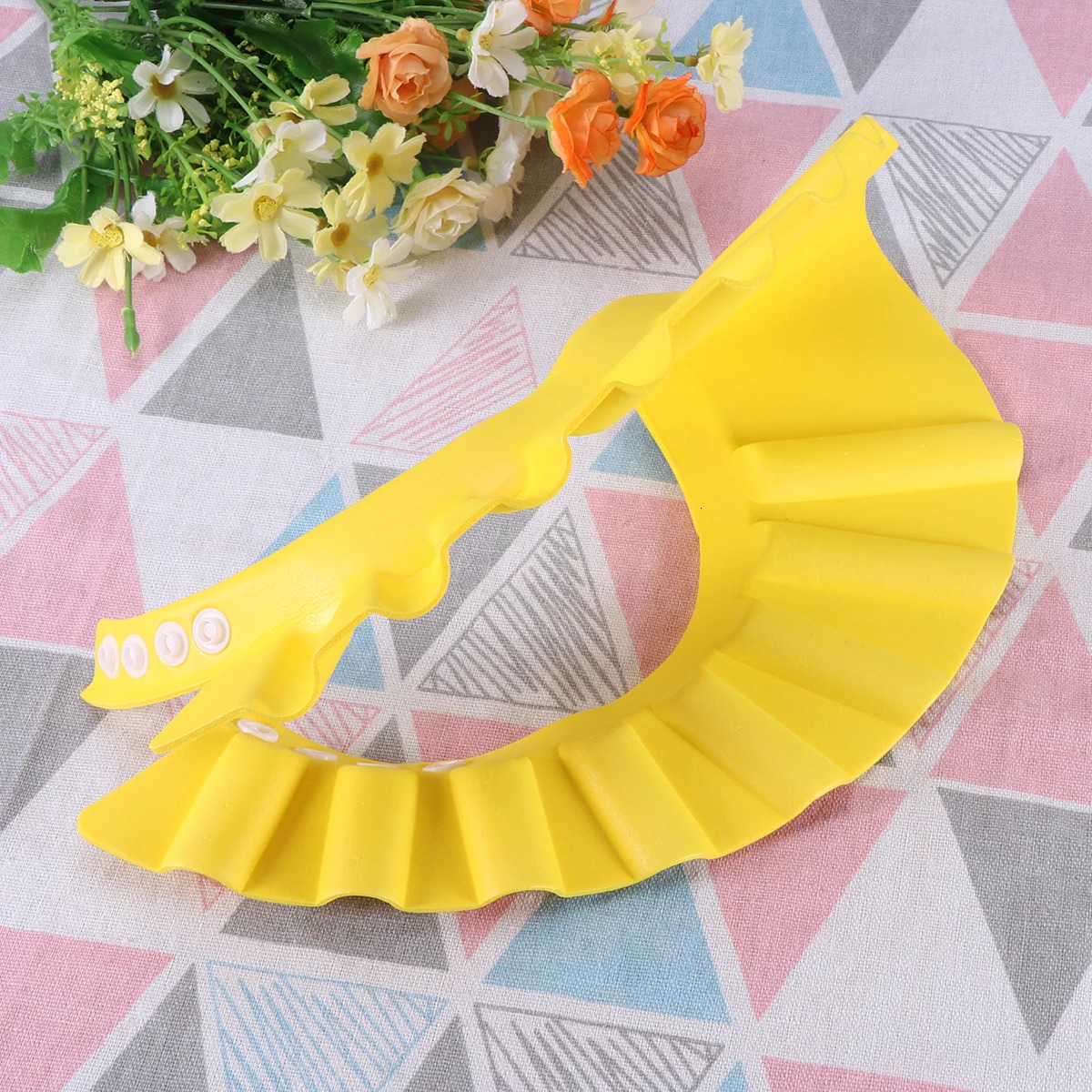 Children Shower Cap Baby Bath Visor Kids Shampoo Shield Adjustable Ear Protection 40-55cm Head Circumference Heat Resistance 80C 250617