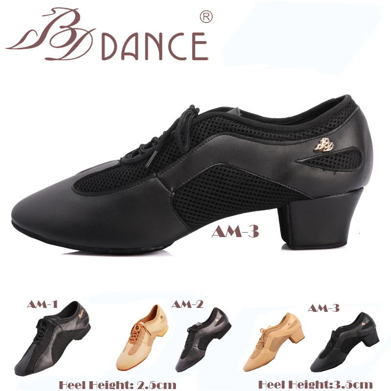 BD dance shoes am 1 am 2 am 3 ballroom dance Shoes for men and women Latin Dance shoes two point sole teachers trainning shoes 250613
